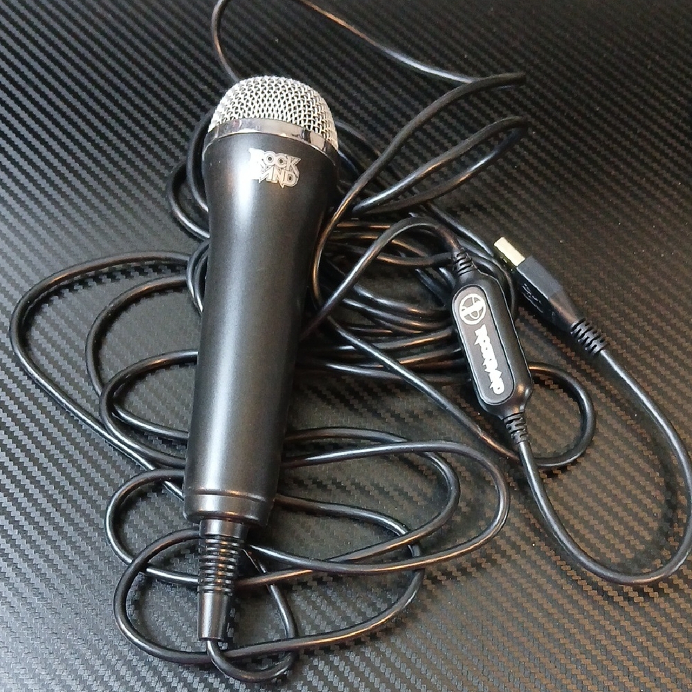 RedOctane Guitar Hero‎ USB Microphone E-UR20 - Xbox 360, PS3, Wii - prev owned